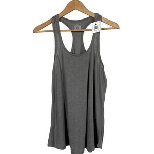 NEW! Sexy Basics Heather Racerback Tee Tank Athletic Top Shirt Sport - M